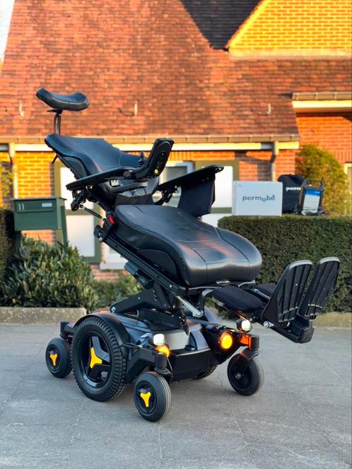 PermobilM3 Electrische rolstoel invalide rolwagen fullnoptie, Diversen, Rolstoelen, Zo goed als nieuw, Elektrische rolstoel, Inklapbaar