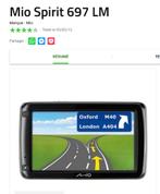 GPS Mio Spirit 697 LM Truck, Auto diversen, Autonavigatie, Ophalen