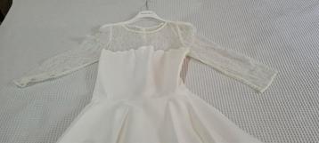 Trouw-/feestkleedje (NIEUW! NOOIT GEDRAGEN!) beschikbaar voor biedingen