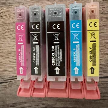 Set de 5 cartouches d’encre beschikbaar voor biedingen