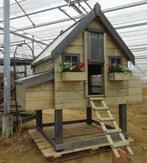 kippenhok  Cancun 12 metal roof fox door -  440, Ophalen of Verzenden, Nieuw, Kippenhok of Kippenren