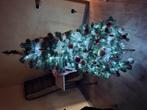 Kerstboom compleet met ballen en 2 dozen, Ophalen, Gebruikt