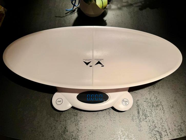 Go Baby 3 in 1 weegschaal, Kinderen en Baby's, Badjes en Verzorging, Zo goed als nieuw, Standaard, Ophalen