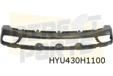 Hyundai H300 (1/08-) voorbumper onder (zwart) (te spuiten) O, Auto-onderdelen, Carrosserie, Bumper, Hyundai, Voor, Nieuw, Verzenden