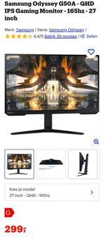 Gaming monitor, Computers en Software, Monitoren, Ophalen of Verzenden, Zo goed als nieuw