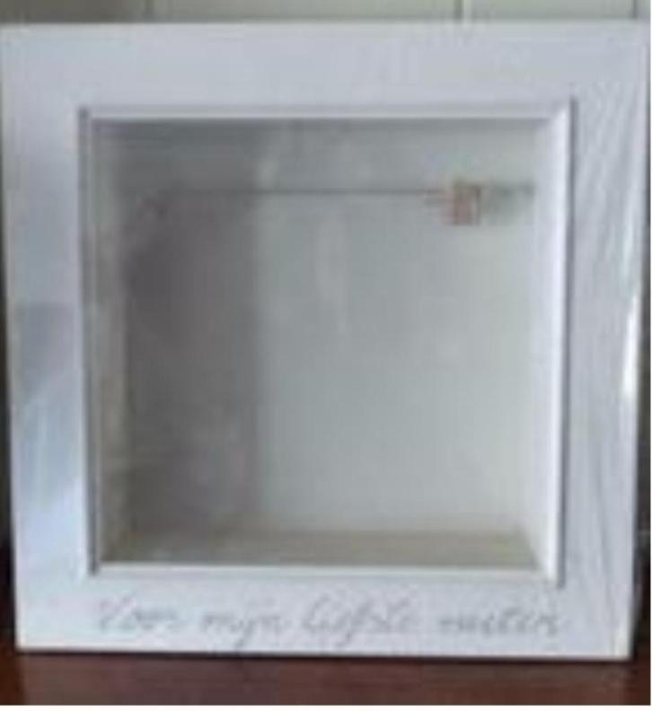 Prachtige Houten kijkdoos voor doopsuikerpresentatie, Kinderen en Baby's, Kraamcadeaus en Geboorteborden, Nieuw, Kraamcadeau, Ophalen of Verzenden