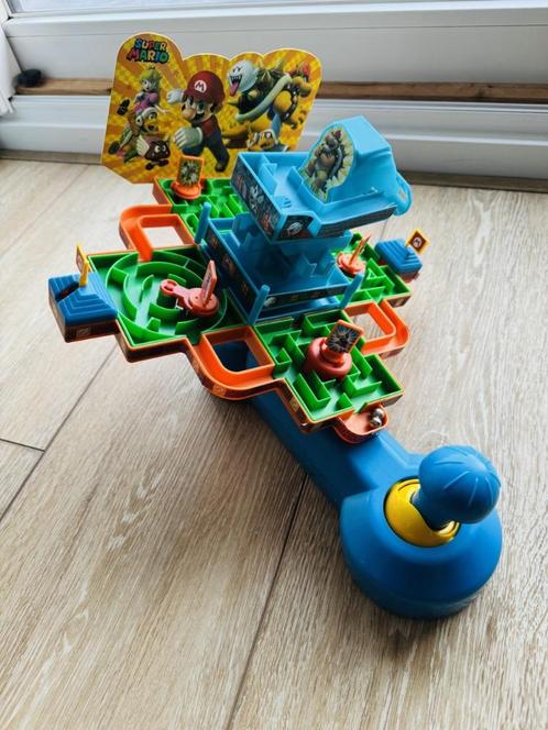 EPOCH Games Super Mario Spel Maze Game - actiedoolhof, Hobby en Vrije tijd, Gezelschapsspellen | Overige, Zo goed als nieuw, Een of twee spelers