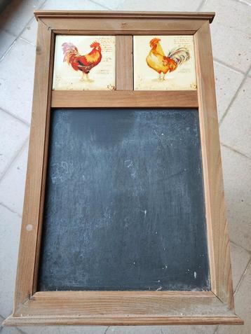 Schrijfbord kip haan beschikbaar voor biedingen