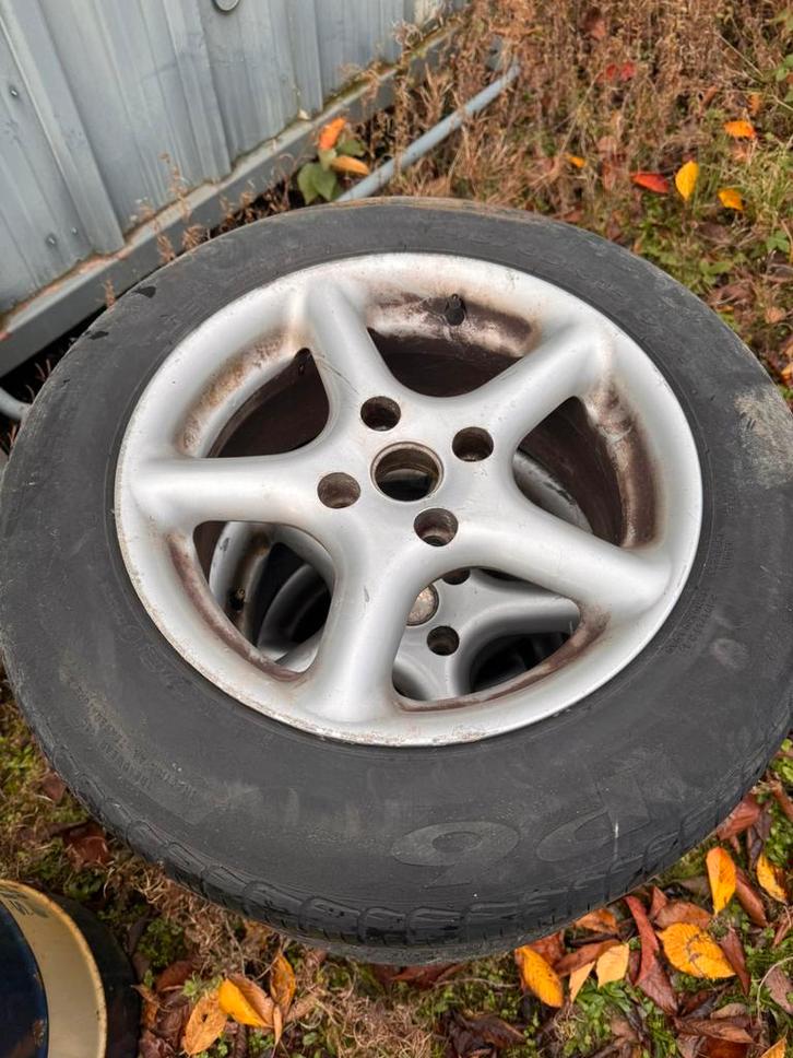 Jantes- 4X108 - ET35 - 195/65R15, Autos : Divers, Pièces de sport automobile, Enlèvement