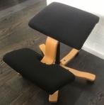 Stokke Wing Balans ergonomische bureaustoel, zwarte stof, Maison & Meubles, Chaises de bureau, Noir, Chaise de bureau, Ergonomique