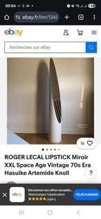ROGER LECAL LIPSTICK Miroir XXL Space Age Vintage 70s, Antiek en Kunst, Ophalen, Ovaal