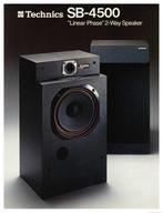 Technics SB-4500, Overige merken, Front, Rear of Stereo speakers, Gebruikt, 60 tot 120 watt