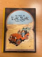 Tintin/ Kuifje au pays de l’or noir EO 1950, Gelezen, Ophalen of Verzenden, Herge, Eén stripboek