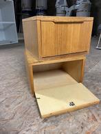 2 Vintage scandinavische Kastjes jaren 60, Huis en Inrichting, Ophalen, Minder dan 50 cm, Gebruikt, Met klep(pen)