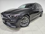 Mercedes C180 AMG PACK, USB, 4 cilinders, Leder en Stof, Zwart