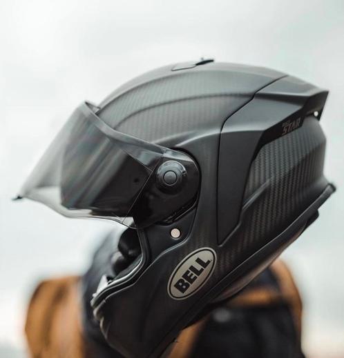 Helm Bell Race Star Flex DLX maat Medium carbon nieuwstaat, Motoren, Kleding | Motorhelmen, Dames, Heren, Integraalhelm, M, Nieuw zonder kaartje