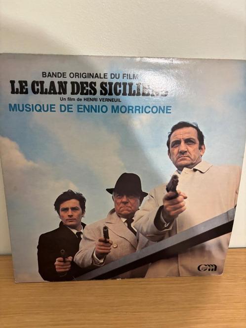 LP - Ennio Morricone - Le clan des Siciliens -, Cd's en Dvd's, Vinyl | Filmmuziek en Soundtracks, Gebruikt, 12 inch, Ophalen of Verzenden