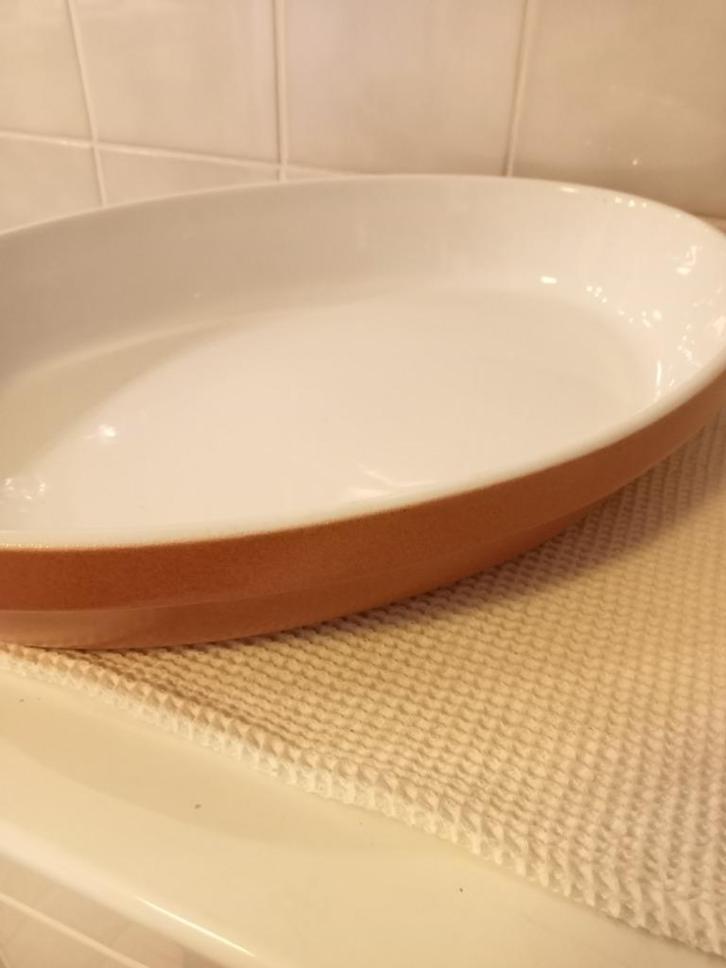 grote ovale schaal van aardewerk 42 x 29 cm, Huis en Inrichting, Keuken | Potten en Pannen, Nieuw, Overige typen, Overige materialen