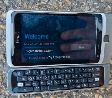 HTC Desire Z beschikbaar voor biedingen