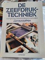 De Zeefdruk Techniek, Ophalen of Verzenden, Zo goed als nieuw