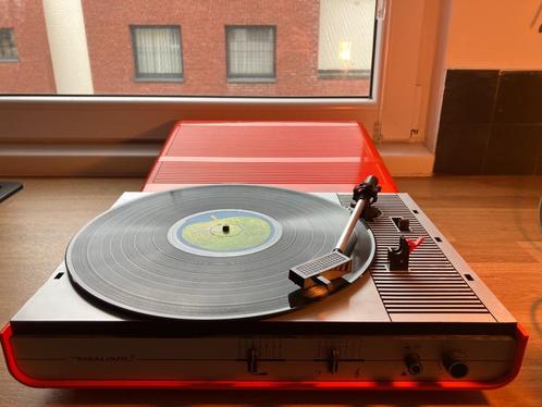 REALISTIC recordplayer platenspeler 70ies orange oranje, Audio, Tv en Foto, Platenspelers, Gebruikt, Platenspeler, Overige merken