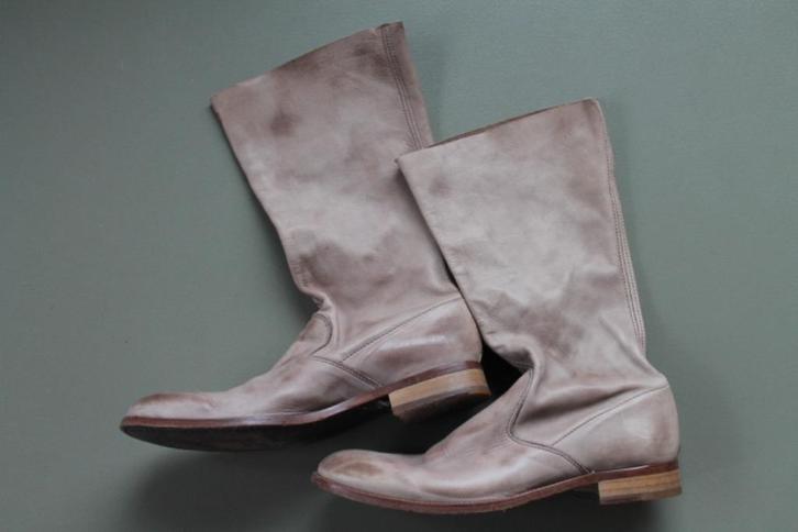 Prachtige taupe 'slouchy'  laarzen Zadig & Voltaire ruime 39, Kleding | Dames, Schoenen, Gedragen, Hoge laarzen, Overige kleuren