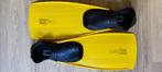 Gele flippers maat 43-44, Watersport en Boten, Snorkelen, Ophalen, Zo goed als nieuw, Snorkelvinnen