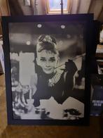 kader AUDREY HEPBURN, Huis en Inrichting, Woonaccessoires | Schilderijen, Tekeningen en Foto's, Zo goed als nieuw, Ophalen