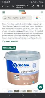 Sigma pearl clean mat 9010   10liter, Doe-het-zelf en Bouw, Verf, Beits en Lak, Nieuw, Ophalen of Verzenden