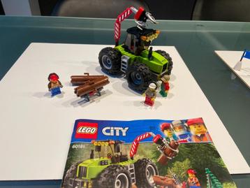 LEGO City – Forest Tractor - Boswerken (Ref. 60181) beschikbaar voor biedingen