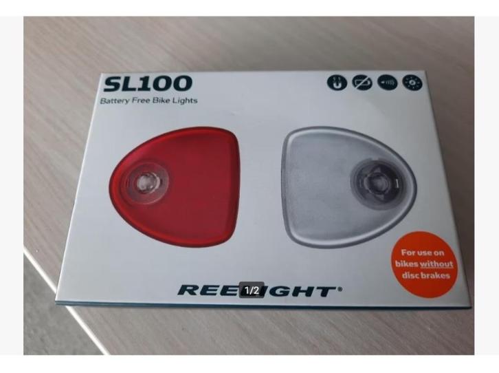Fietsverlichtingsset Reelight NIEUW, Fietsen en Brommers, Fietsaccessoires | Overige Fietsaccessoires, Ophalen