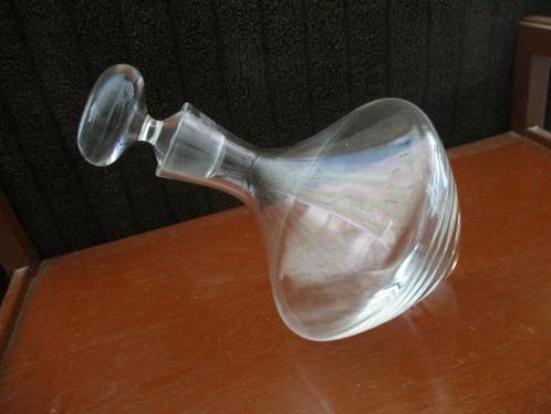 VINTAGE   Schuin staande   KARAF  Gunter;LAMBERT, Verzamelen, Porselein, Kristal en Bestek, Zo goed als nieuw, Glas of Glazen