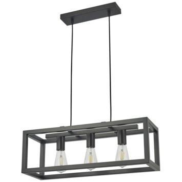 Hanglamp simone zwart 20x60, Huis en Inrichting, Lampen | Hanglampen, Nieuw, Metaal, Ophalen