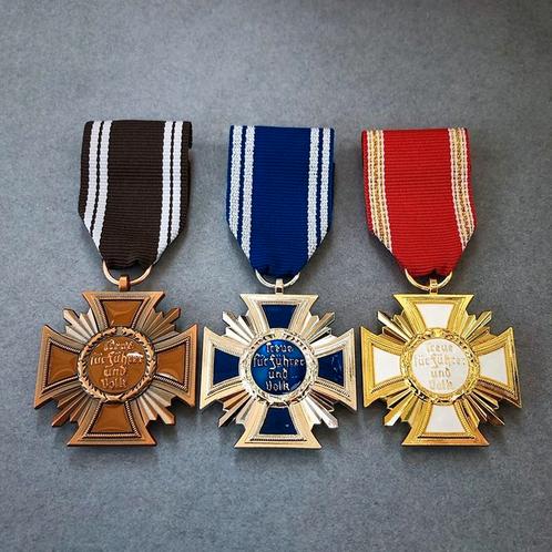 Wereldoorlog ll Duitsland Nazi's Dienstonderscheiding NSDAP, Verzamelen, Militaria | Tweede Wereldoorlog, Lintje, Medaille of Wings