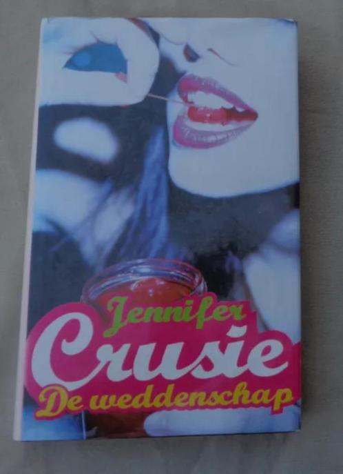 JENNIFER CRUSIE De weddenschap HARDCOVER STOFKAFT 2005 334 b, Boeken, Romans, Zo goed als nieuw, Verzenden