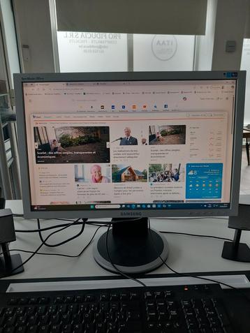 Samsung Syncmaster 205 BW- of Model 206 scherm met 2 kabels beschikbaar voor biedingen
