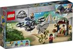 LEGO Jurassic World Dilophosaurus Ontsnapt - 75934, Ophalen of Verzenden, Nieuw, Complete set, Lego