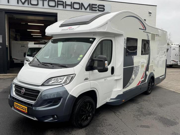 Fiat Ducato Rollerteam Granduca 295 TL, Caravans en Kamperen, Mobilhomes, Bedrijf, tot en met 4, Half-integraal, Overige merken