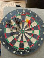 Dartboard + Darts, Sport en Fitness, Ophalen of Verzenden, Gebruikt, Dartbord