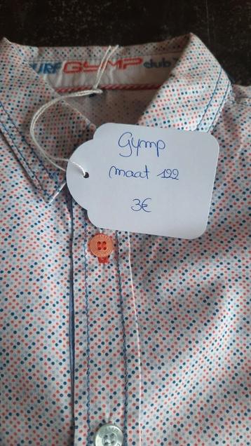 Hemdje - maat 122 - merk Gymp, Garçon, GYMP., Enlèvement ou Envoi, Chemise ou Chemisier
