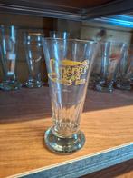 Oud gezuurd bierglas coperes beer, Verzamelen, Ophalen of Verzenden