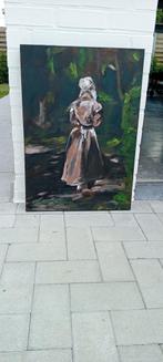 Schilderij melkmeisje, Antiek en Kunst, Ophalen