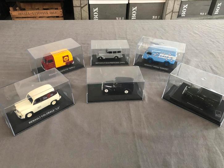 lot collection camionnettes d’antan altaya ixo norev, Hobby en Vrije tijd, Modelauto's | 1:43, Zo goed als nieuw, Norev, Ophalen