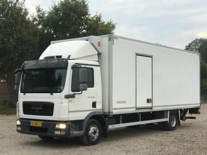 MAN TGL 12.220 Koelkoffer (bj 2012), Auto's, Vrachtwagens, Bedrijf, Te koop, ABS, Airconditioning, Centrale vergrendeling, Cruise Control