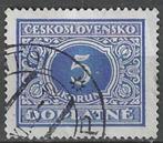 Tsjechoslowakije 1928 - Yvert 64TX - Taxzegel 5 k. (ST), Postzegels en Munten, Overige landen, Verzenden, Gestempeld