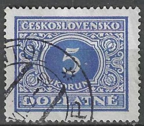 Tsjechoslowakije 1928 - Yvert 64TX - Taxzegel 5 k. (ST), Postzegels en Munten, Postzegels | Europa | Overig, Gestempeld, Overige landen