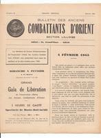 Bulletin des Anciens Combattants d’Orient, Ophalen of Verzenden, 1940 tot 1960, Krant
