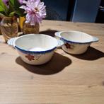 Deux bols à oreilles Digoin Sarreguemines Mary Lou, Antiek en Kunst, Antiek | Keramiek en Aardewerk, Ophalen of Verzenden