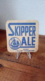 Brasserie bière ancien sous-bock Skipper Ale, Autres marques, Sous-bock, Utilisé, Enlèvement ou Envoi