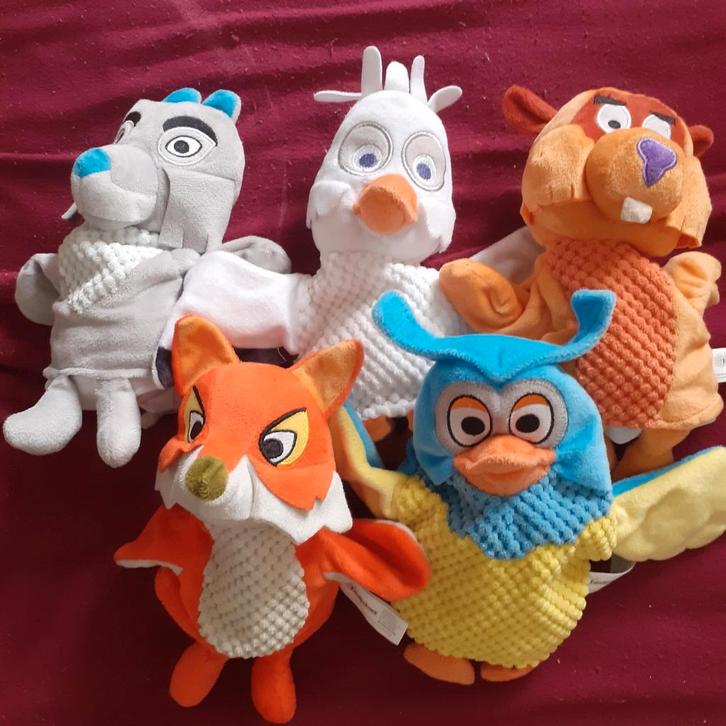 Fabeltjeskrant handpoppen poppenkastpoppen volledige serie, Kinderen en Baby's, Speelgoed | Poppen, Zo goed als nieuw, Ophalen of Verzenden